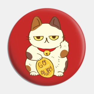 Unlucky Cat Pin