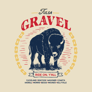 Tulsa Gravel - Cream T-Shirt