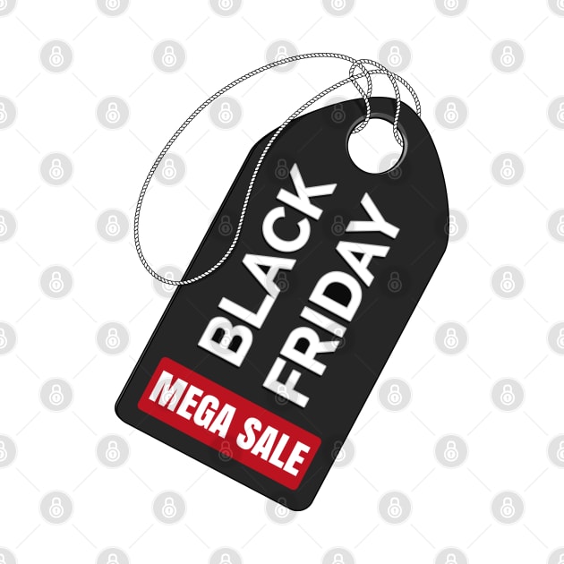 Black Friday sale badge by devaleta