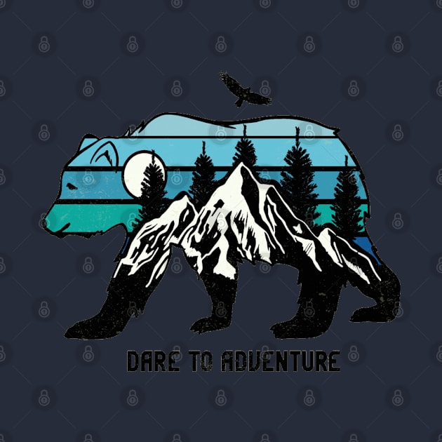 Dare To Adventure by Mako Design 