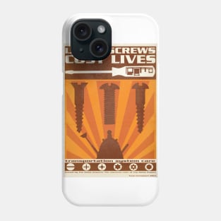 Dalek Time War propaganda poster Phone Case