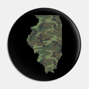 Hiking Illinois Pin