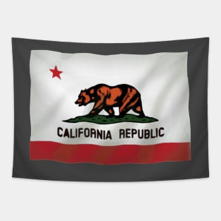 California Republic State Flag Bear Tapestry