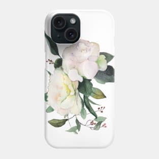 Peony flower Phone Case