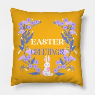 Easter Greetings Pillow