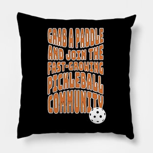 Pickleball community Pillow