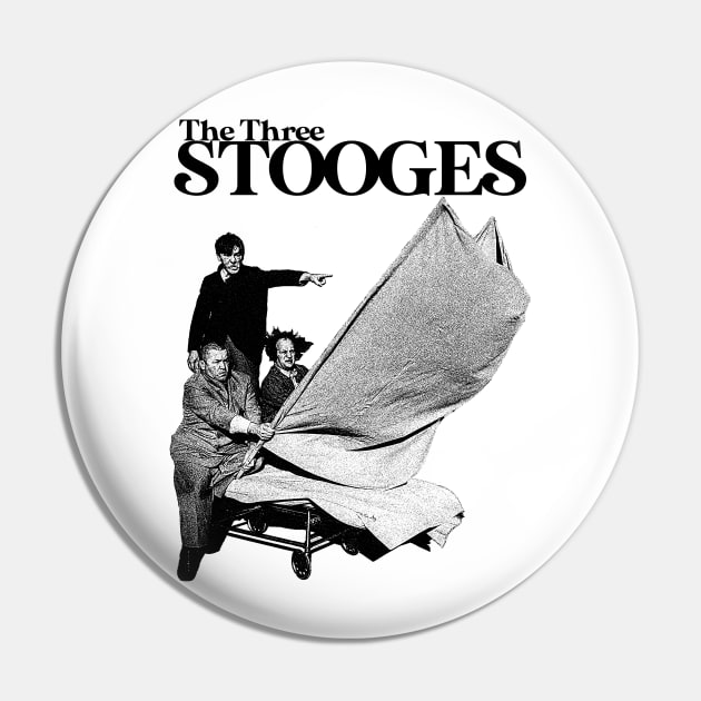 The Three Stooges Classic Pin by idontwannawait