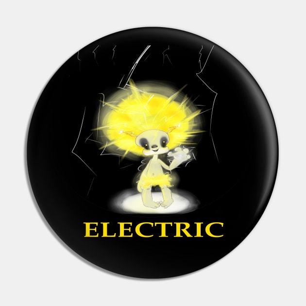 Be Electric (GRIMLANDS) Pin by madtownstudio3000