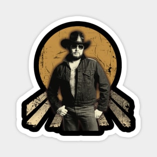 bocephus - art drawingss Magnet