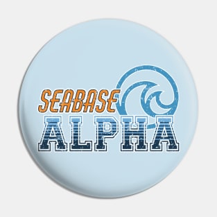 Seabase Alpha - Distressed Pin