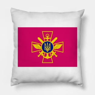 General Staff of the Ukrainian Armed Forces Flag Pillow