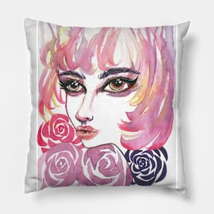 Vivid Roses Pillow