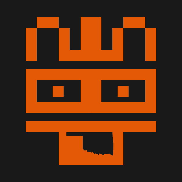 KODEFACE 405 STILL ORANGE INK DESIGN by KODEFACE