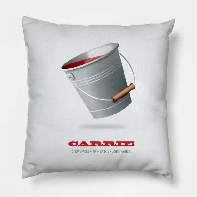 Carrie - Alternative Movie Poster Pillow by MoviePosterBoy