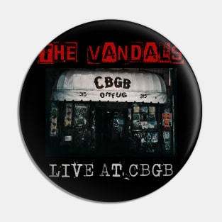 the vandals live at cbgb Pin