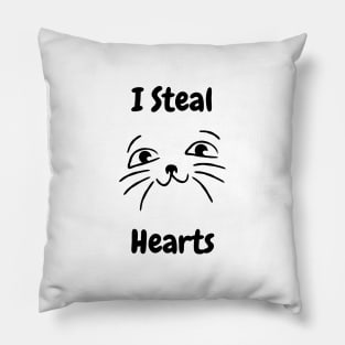 I Steal Hearts Pillow