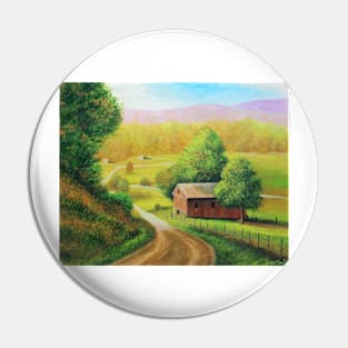 Country Road Pin