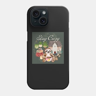 Stay Cozy Sloth Phone Case