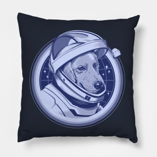 American Spacex Dog Pillow by sketchboy01