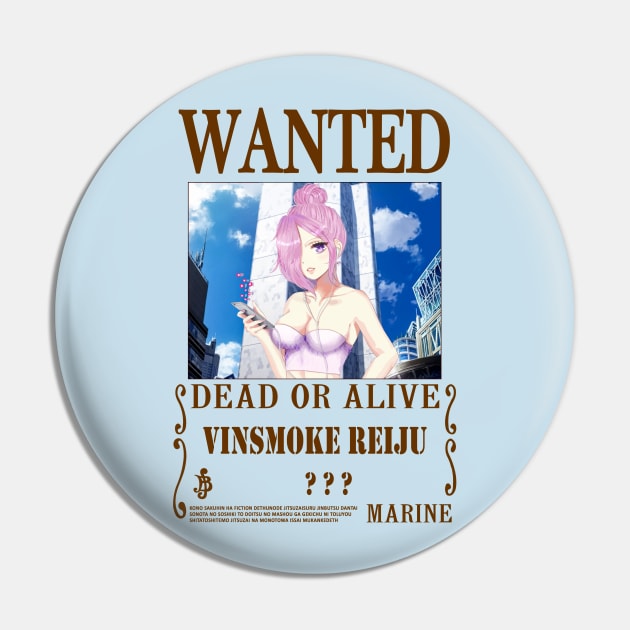 Vinsmoke Reiju One Piece Wanted Pin by Teedream