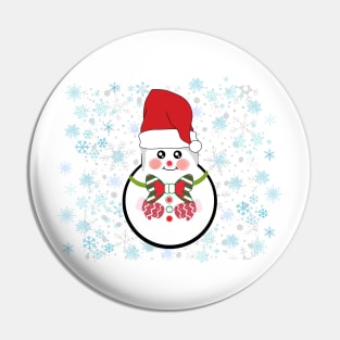 Snow Man / Snow Man Light Bulb Pin