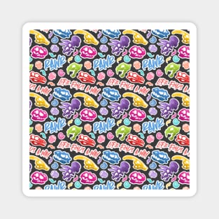 Dinosaur Stickers Pastel Magnet