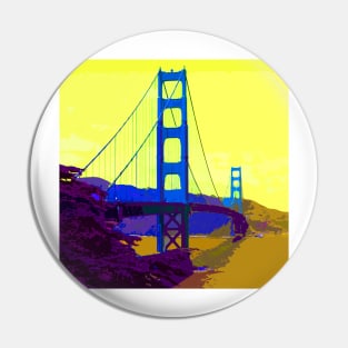 Golden Gate Bridge 004 Pin