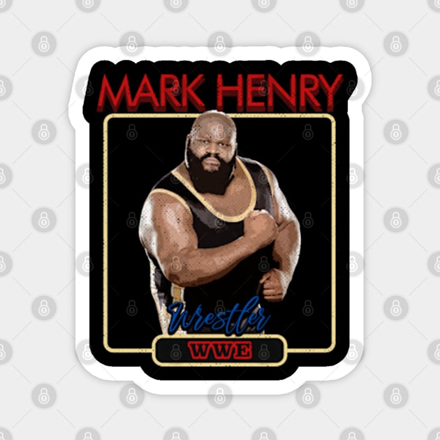 mark henry 19 Design Magnet by Rohimydesignsoncolor