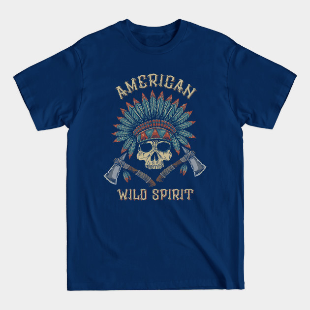 Disover American Heritage Indian wild spirit - American Heritage Indian Wild Spirit - T-Shirt