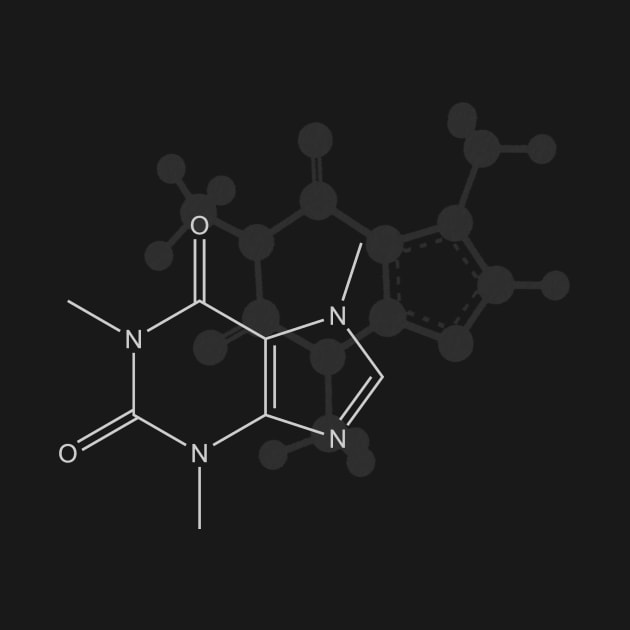 Caffeine Molecule by ChemECool