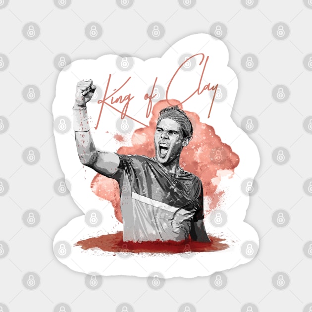 King of Clay Magnet by slawisa