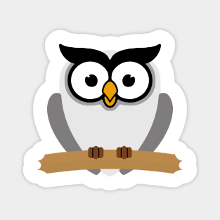 Not So Cute Owl Magnet