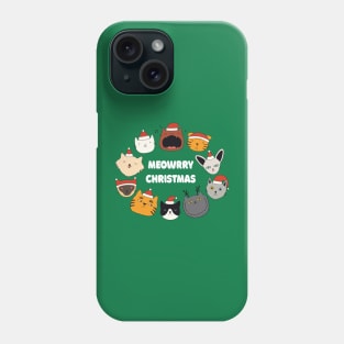 Meowrry Christmas Phone Case