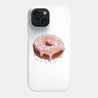 Pink donut Phone Case