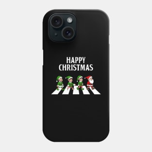 Abbey Road Christmas - Santa and Elves Phone Case