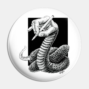 Snake Hand Pin