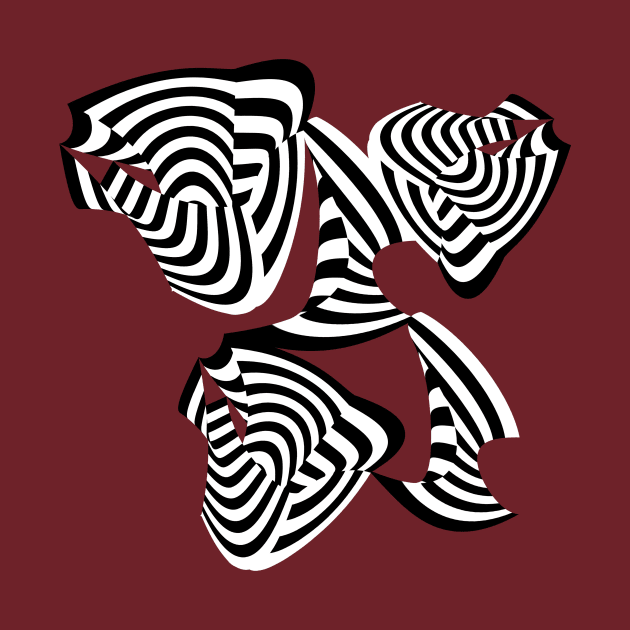 Abstract Zebra Pattern by JoanNinjaHen