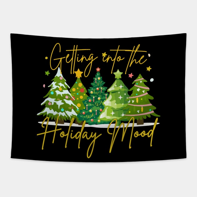 Getting into the Holiday Mood Tapestry by Annabelhut