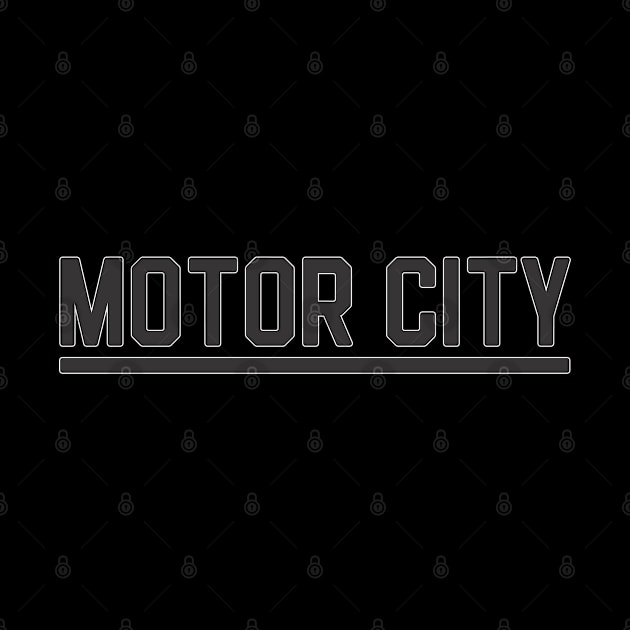 Motor City Essential by Blasé Splee Design : Detroit