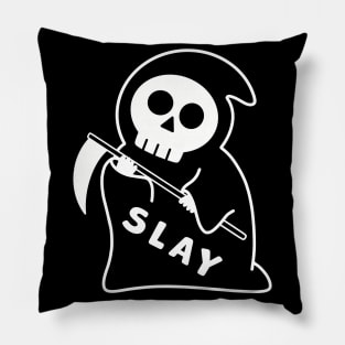 Halloween Grim Reaper Slay Pillow