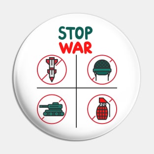 stop war Pin