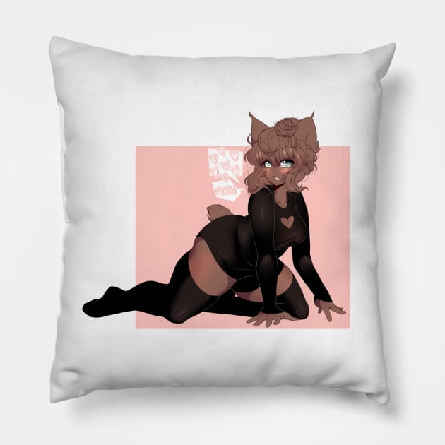 MEOW Pillow by yeagar