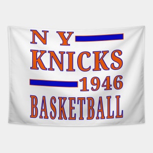 NY Knicks Basketball 1946 Classic Tapestry