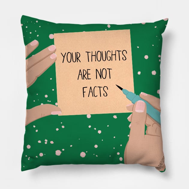 FACTS Pillow by The Cute Feminist