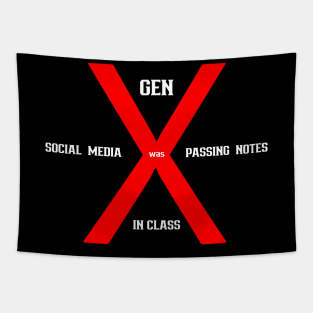 Gen x Our Time Tapestry