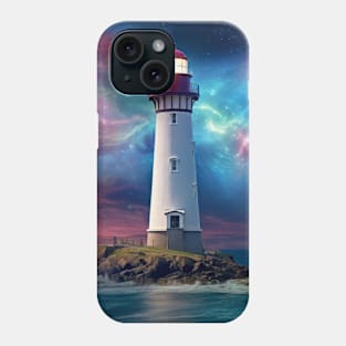 Lighthouse Nature World Fantastic Landscape Surrealist Phone Case