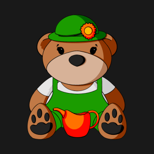 Gardener Teddy Bear T-Shirt