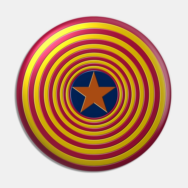 Captain Arizona Shield Pin by IORS