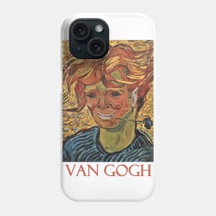 Young Man with Cornflower by Vincent van Gogh Phone Case