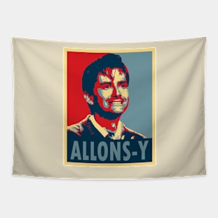 ALLONS-Y Tapestry